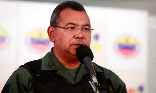 Minister of Interior Relations, Justice and Peace, Nestor Reverol.