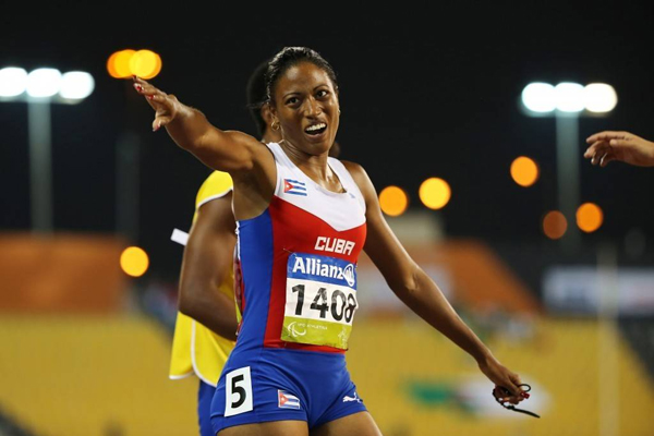 Siento un orgullo muy grande al integrar la delegación cubana al próximo Festival Mundial de la Juventud y los Estudiantes, destacó en la ciudad de Santiago de Cuba Omara Durand, Gloria del Deporte y múltiple campeona y recordista paralímpica y mundial. Siento un orgullo muy grande al integrar la delegación cubana al próximo Festival Mundial de la Juventud y los Estudiantes, destacó en la ciudad de Santiago de Cuba Omara Durand, Gloria del Deporte y múltiple campeona y recordista paralímpica y mundial.