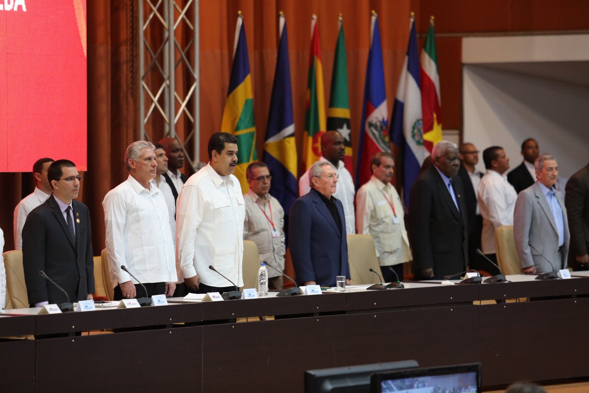 Encabezan Raúl Castro y Nicolás Maduro acto por aniversario 13 de ALBA-TCP