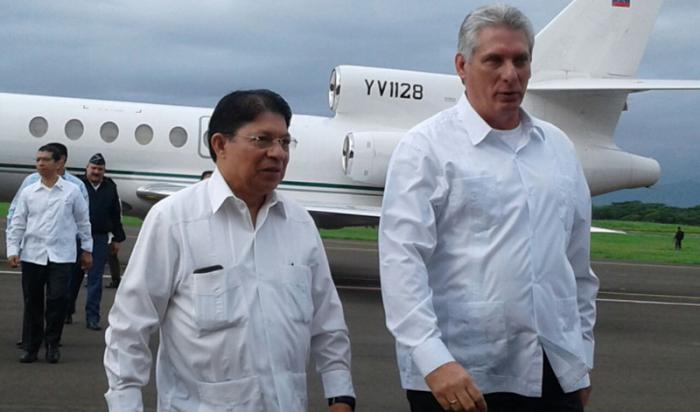 Cuban First Vice President: Nicaragua will always have Cuba's Support