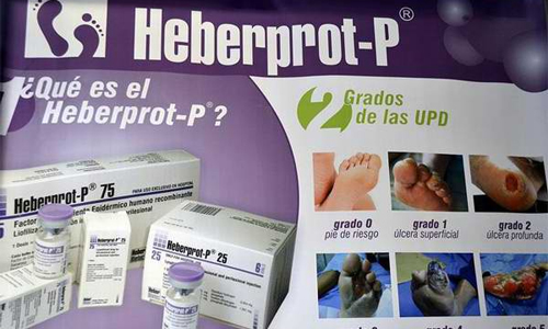 La aplicación del Heberprot- P, fármaco cubano para el tratamiento de úlceras del pie diabético, deja buenos frutos en Pinar del Río, provincia que en el actual calendario reporta solo dos amputaciones. La aplicación del Heberprot- P, fármaco cubano para el tratamiento de úlceras del pie diabético, deja buenos frutos en Pinar del Río, provincia que en el actual calendario reporta solo dos amputaciones.