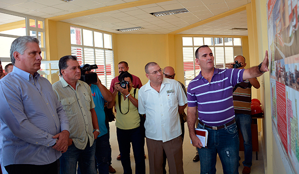 Cuban First VP checks on works to face extreme drought