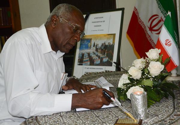 Ofrece Cuba condolencias a Irán tras atentados terroristas