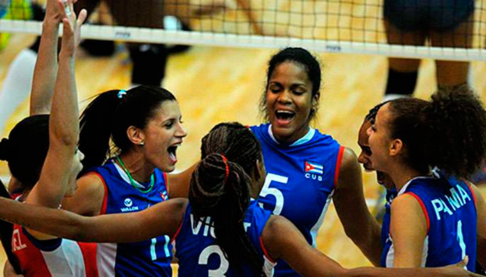 Cuba beats Chile in Women´s U20 Pan American Volleyball Cup