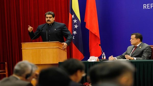 El mandatario venezolano estuvo presente en la Ceremonia de Clausura de la XVI Reunión de la Comisión Mixta de Alto Nivel China-Venezuela. | Foto: @PresidencialVen El mandatario venezolano estuvo presente en la Ceremonia de Clausura de la XVI Reunión de la Comisión Mixta de Alto Nivel China-Venezuela. | Foto: @PresidencialVen