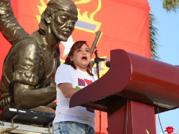 Susely Morfa, First Secretary of the Young Communist League of Cuba (UJC). 