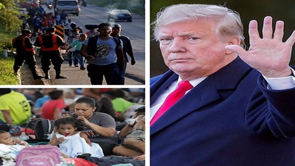 En la actualidad, Trump amenaza con formalmente declarar la situación de la caravana como una “emergencia nacional”. | Foto: EFE En la actualidad, Trump amenaza con formalmente declarar la situación de la caravana como una “emergencia nacional”. | Foto: EFE