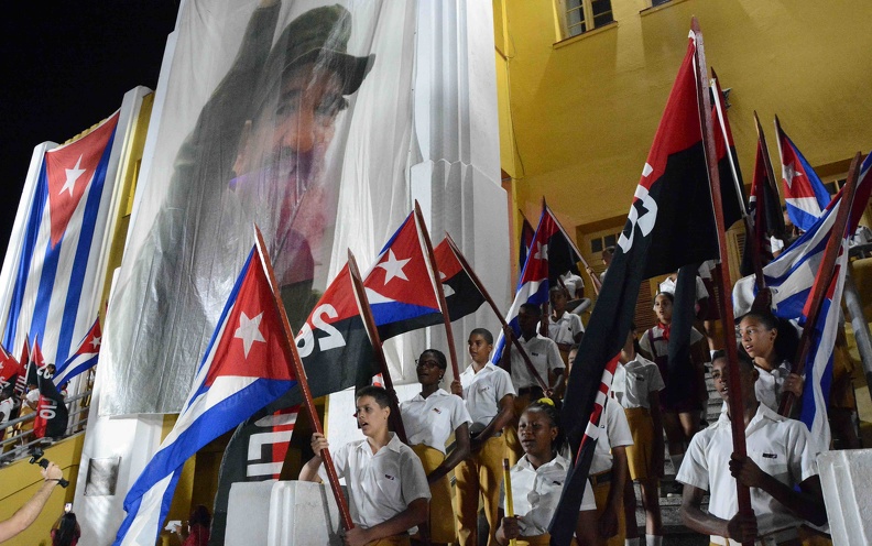 Pioneros destacados de la provincia de Santiago de Cuba realizaron el Asalto Simbólico al antiguo Cuartel Moncada, en ocasión del aniversario 66 de aquella gesta organizada y dirigida por Fidel Castro Ruz el 26 de julio de 1953. Santiago de Cuba, 26 de julio de 2019. Pioneros destacados de la provincia de Santiago de Cuba realizaron el Asalto Simbólico al antiguo Cuartel Moncada, en ocasión del aniversario 66 de aquella gesta organizada y dirigida por Fidel Castro Ruz el 26 de julio de 1953. Santiago de Cuba, 26 de julio de 2019.