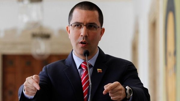El canciller Arreaza destacó que la intención de Bolton es atentar contra la voluntad del pueblo venezolano que reeligió a Nicolás Maduro. | Foto: AVN El canciller Arreaza destacó que la intención de Bolton es atentar contra la voluntad del pueblo venezolano que reeligió a Nicolás Maduro. | Foto: AVN