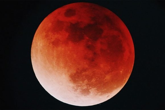 Superluna de sangre del lobo Superluna de sangre del lobo