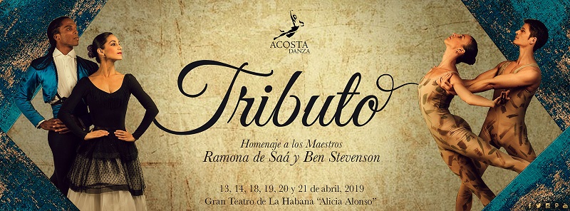 La compañía Acosta Danza, fundada y dirigida por el Primer Bailarín Carlos Acosta, presentará su Temporada “Tributo” en el Gran Teatro de La Habana Alicia Alonso, los días 13, 14, 18, 19, 20 y 21 de abril próximo. La compañía Acosta Danza, fundada y dirigida por el Primer Bailarín Carlos Acosta, presentará su Temporada “Tributo” en el Gran Teatro de La Habana Alicia Alonso, los días 13, 14, 18, 19, 20 y 21 de abril próximo.
