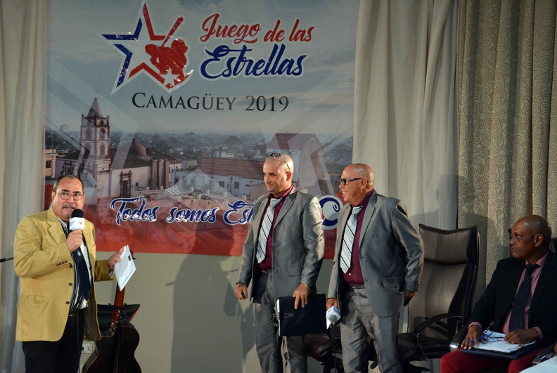 Selección de los refuerzos de los equipos clasificados para la segunda etapa de la LIX Serie Nacional de Béisbol, en el Centro de Convenciones Santa Cecilia, en Camagüey, el 18 de octubre de 2019. Selección de los refuerzos de los equipos clasificados para la segunda etapa de la LIX Serie Nacional de Béisbol, en el Centro de Convenciones Santa Cecilia, en Camagüey, el 18 de octubre de 2019.