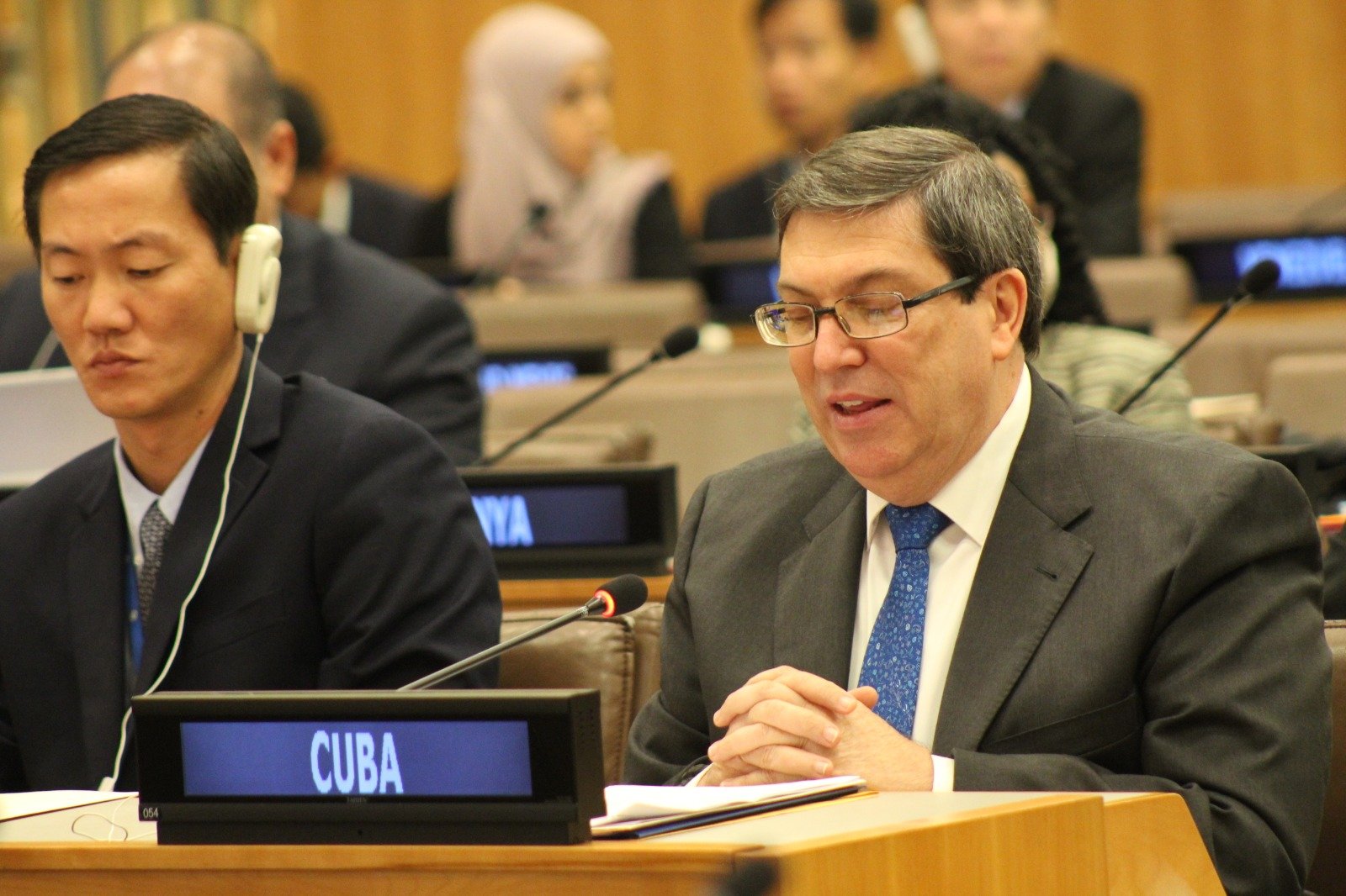 Cuba condemns in international forum the escalation of the US hostile policy