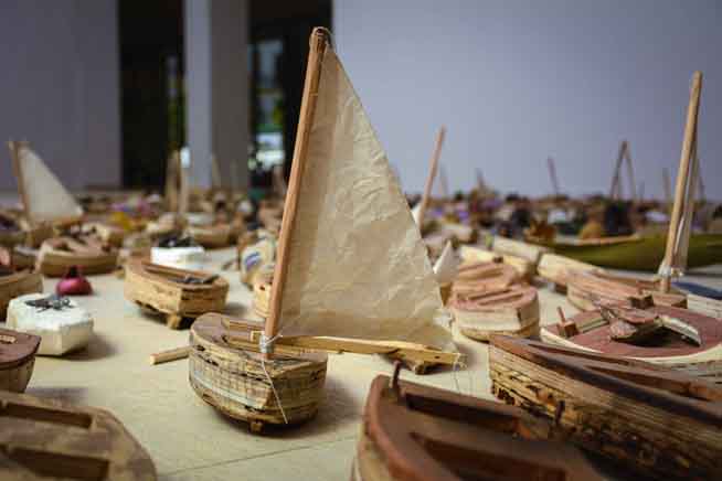 Realizan exposiciones de arte, en el inicio de la XIII Bienal de La Habana, en el museo de Bellas Artes, en Cuba, el 13 de abril de 2019. Realizan exposiciones de arte, en el inicio de la XIII Bienal de La Habana, en el museo de Bellas Artes, en Cuba, el 13 de abril de 2019.
