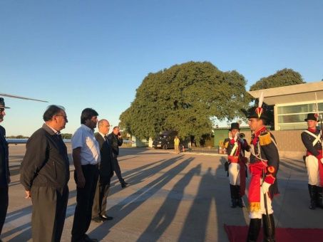 Evo Morales durante su visita en 2018 fue distinguido con el Doctorado Honoris Causa de la Universidad Metropolitana para la Educación y el Trabajo (UMET). | Foto: @MRE_Bolivia Evo Morales durante su visita en 2018 fue distinguido con el Doctorado Honoris Causa de la Universidad Metropolitana para la Educación y el Trabajo (UMET). | Foto: @MRE_Bolivia
