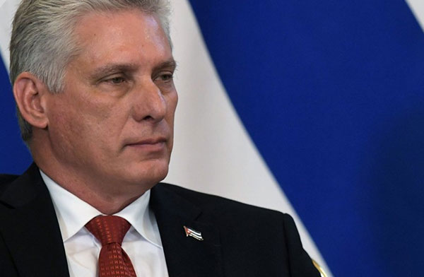 President Miguel Diaz-Canel Bermudez. 