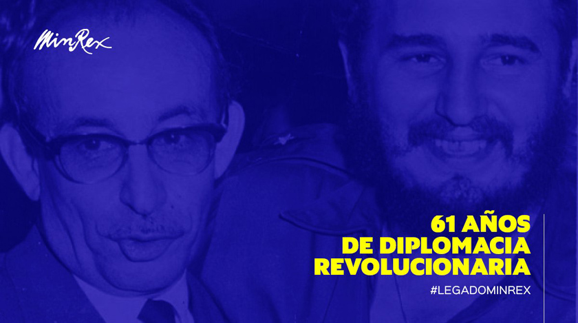 Felicita canciller a diplomacia cubana en su aniversario 61