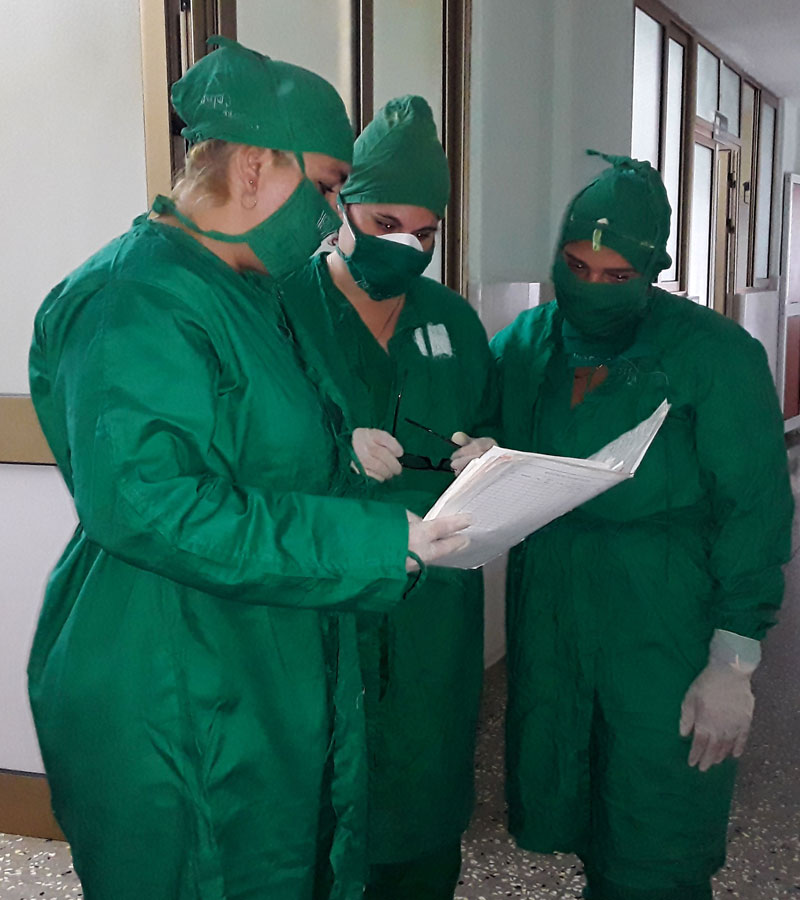 Hospital camagüeyano Amalia Simoni acoge a más de 160 pacientes entre confirmados y sospechosos de Covid-19