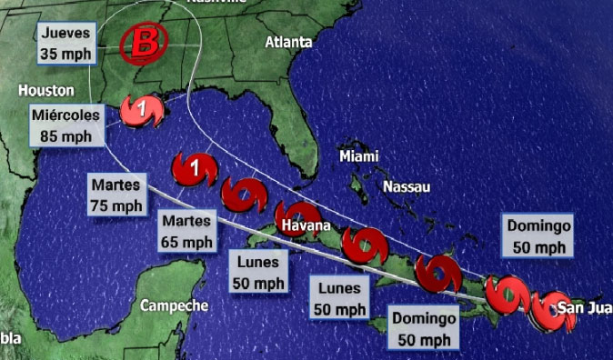 Camagüey en Fase de Alarma por tormenta tropical Laura