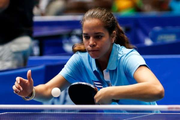 Daniela Fonseca en tenis de mesa de Panamericanos Júnior