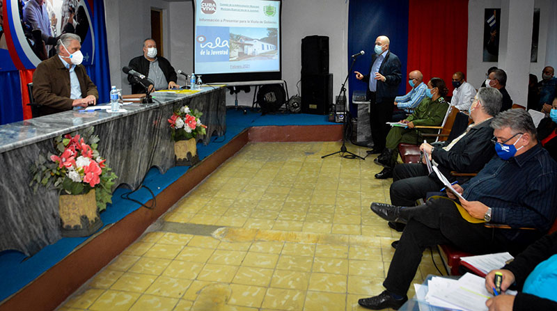 Gobierno cubano realiza en Isla de la Juventud análisis de importantes asuntos socioeconómicos