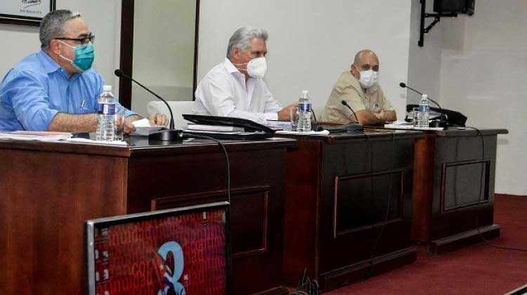Díaz-Canel evalúa en La Habana papel del Partido Comunista de Cuba (+ Foto)