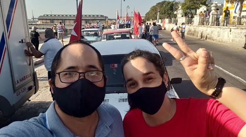 Una caravana por la vida recorre hoy el Malecón habanero en condena al bloqueo económico, comercial y financiero que por más de 60 años mantiene Estados Unidos contra Cuba.