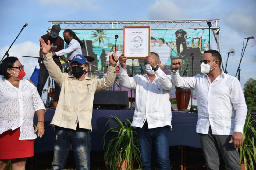 El lugar de la esperada confirmación no pudo ser otro que el histórico estadio matancero Palmar de Junco, en el cual se disputó oficialmente el primer juego de pelota en Cuba.