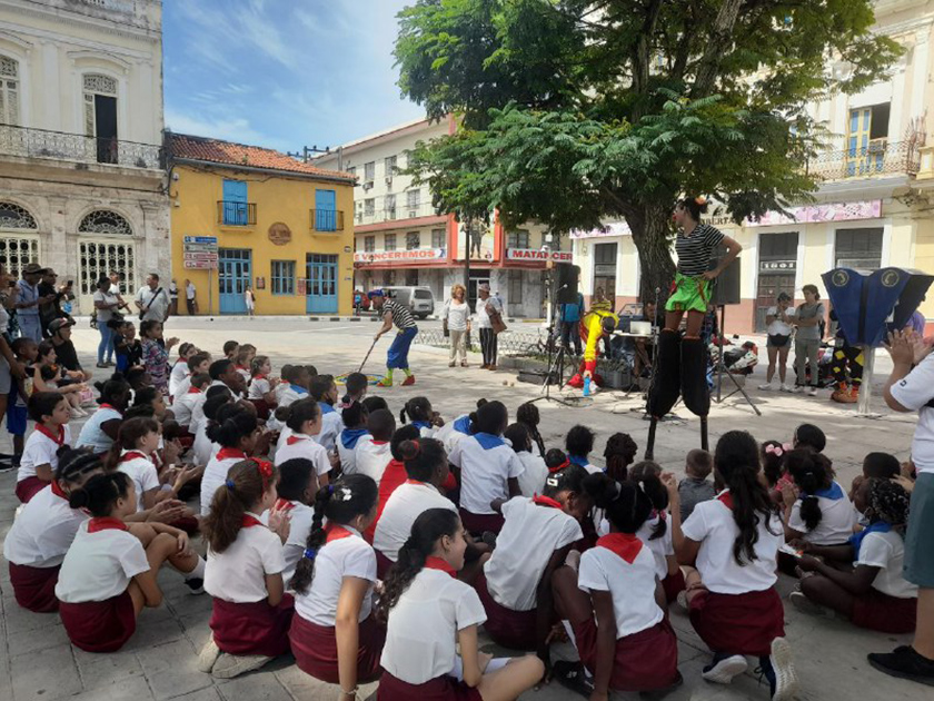 Matanzas: con juegos y cuentos festejaron Día de la Infancia