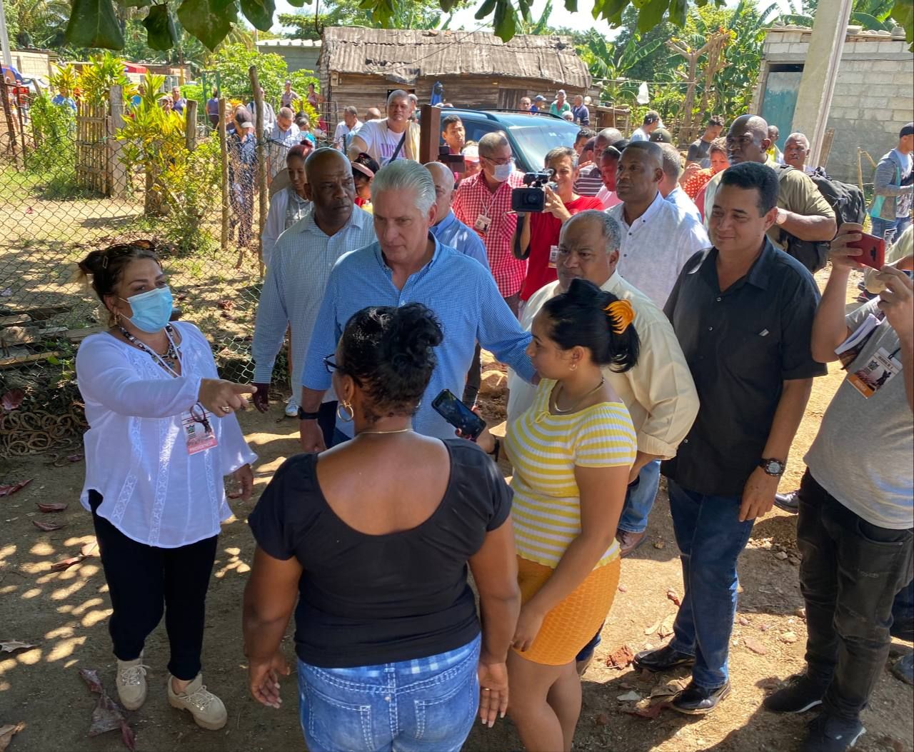 Camagüey se recupera, constató Presidente de Cuba