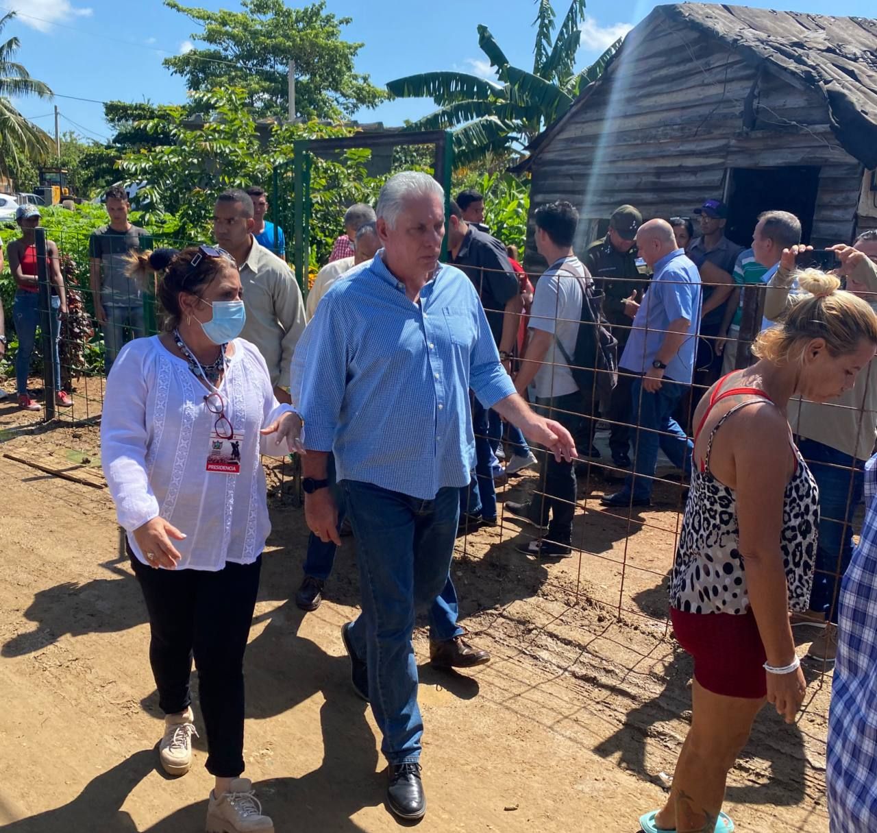 Camagüey se recupera, constató Presidente de Cuba