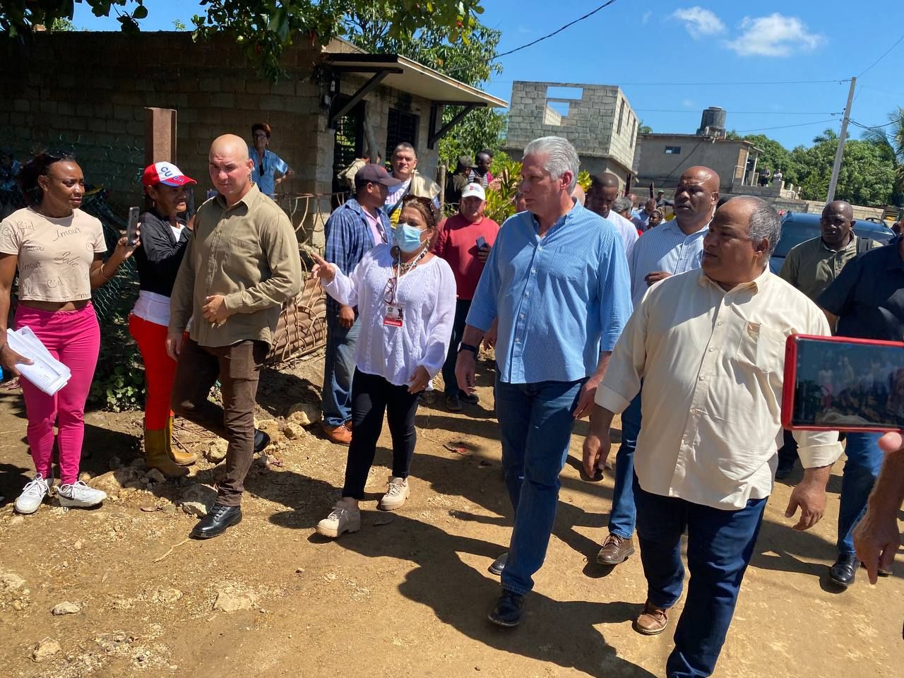 Camagüey se recupera, constató Presidente de Cuba