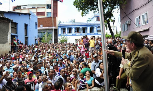 Raúl Castro: Santiago de Cuba es un ejemplo de todo lo que se puede hacer