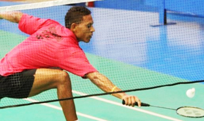 El representante de Cuba intentará otra vez obtener la medalla de oro para seguir sumando puntos en el ranking mundial. badminton-osleni.jpg
