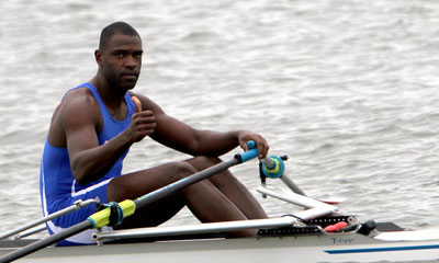 Según el sitio web del torneo, Fournier recorrió los dos mil metros de la pista acuática en 6:59.730 minutos. fournier_remo.jpg