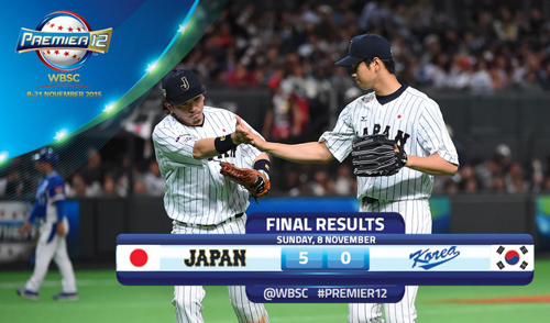 Torneo mundial de béisbol Premier 12. Foto: WBSC Torneo mundial de béisbol Premier 12. Foto: WBSC