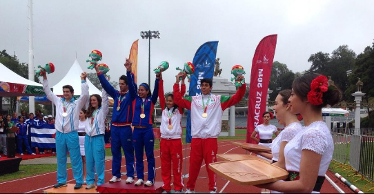 Medallas de plata y bronce para los cubanos José Ricardo Figueroa y Yaniel Velázquez en el pentatlón moderno. Foto: Sitio oficial de los Juegos Medallas de plata y bronce para los cubanos José Ricardo Figueroa y Yaniel Velázquez en el pentatlón moderno. Foto: Sitio oficial de los Juegos