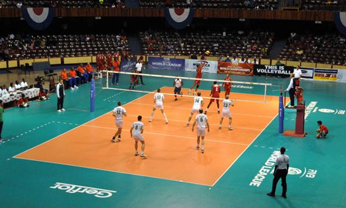 Liga Mundial de Voleibol, en el Coliseo de la Ciudad Deportiva, en La Habana. Foto: Marcelino Vázquez Hernández/AIN Liga Mundial de Voleibol, en el Coliseo de la Ciudad Deportiva, en La Habana. Foto: Marcelino Vázquez Hernández/AIN
