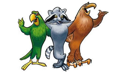 Mascotas de los XIX Juegos Centroamericanos y del Caribe, realizados en San Salvador, El Salvador, en 2002. Foto: venciclopedia.com Mascotas de los XIX Juegos Centroamericanos y del Caribe, realizados en San Salvador, El Salvador, en 2002. Foto: venciclopedia.com