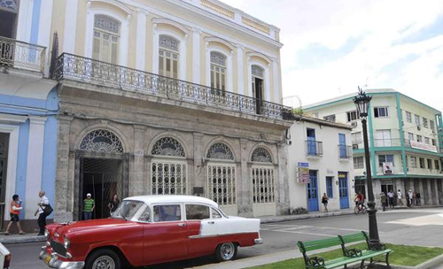 Fachada del Museo Farmacéutico Ernesto Triolet, en la ciudad de Matanza, Cuba, el 9 de mayo de 2014. AIN FOTO/Roberto MOREJÓN RODRÍGUEZ Fachada del Museo Farmacéutico Ernesto Triolet, en la ciudad de Matanza, Cuba, el 9 de mayo de 2014. AIN FOTO/Roberto MOREJÓN RODRÍGUEZ