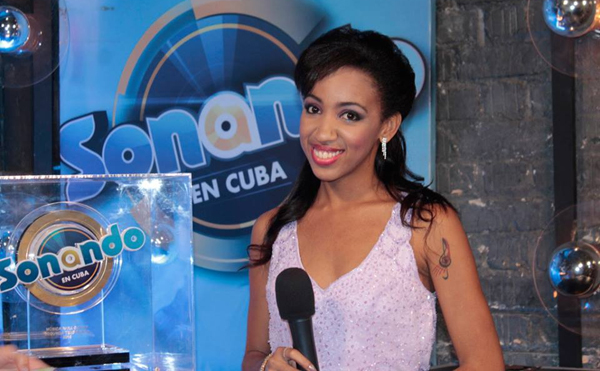 Yulaysi Miranda: A mí lo que me gusta es cantar. Foto: Sonando en Cuba/Facebook