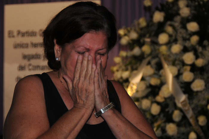 Pueblo cubano rinde homenaje póstumo al líder histórico de la Revolución Cubana, Fidel Castro Ruz, en el Memorial José Martí, de la capitalina Plaza de la Revolución, el 28 de noviembre de 2016.   ACN FOTO/Omara GARCÍA MEDEROS