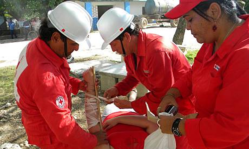 Múltiples son las actividades que realiza de manera voluntaria la Cruz Roja Cubana (CRC) en varios sectores de la sociedad, con el objetivo de prevenir y aliviar el sufrimiento humano.