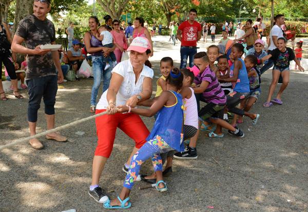 Los niiños cubanos festejan el Día Internacional de la Infancia. El gobierno revolucionario salvaguarda el derecho de los más pequeños y ratifica el respaldo a las convenciones mundiales defensoras de los derechos de la infancia. Camagüey, el 1 de junio de 2018. ACN FOTO/ Rodolfo BLANCO CUÉ