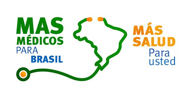Logo Programa Más Médicos para Brasil