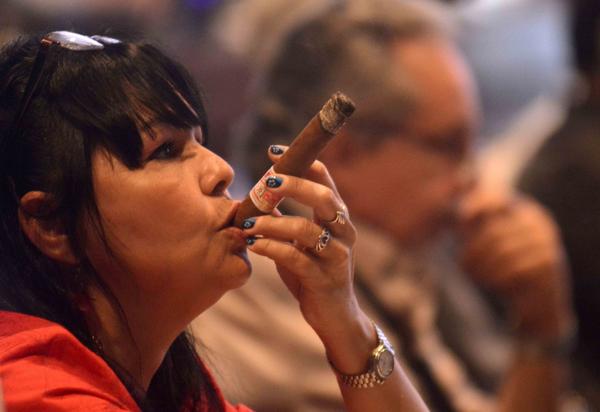 Inauguración del XX Festival del Habano, en el Palacio de Convenciones en La Habana, el 26 de febrero de 2018. ACN FOTO/Abel PADRÓN PADILLA