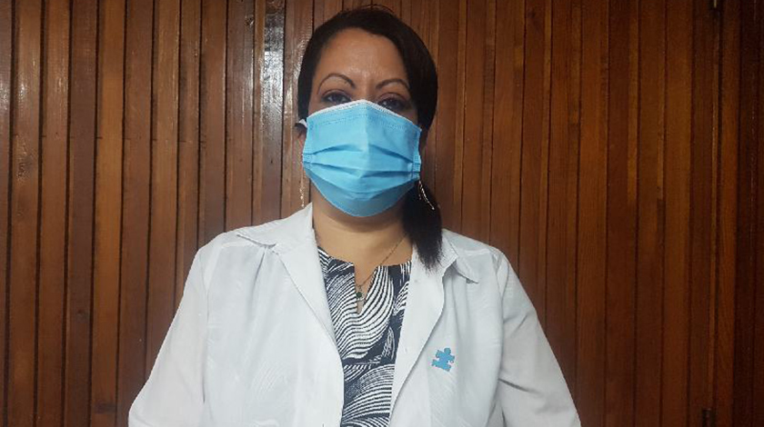 Mabel Whiilby Santiesteban, especialista de segundo grado de Psiquiatría Infantil y responsable dentro del Grupo Nacional de Psiquiatría Infantil de los trastornos del TEA