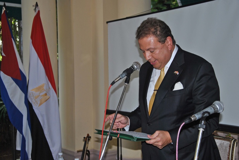 Celebran en Cuba aniversario 70 de la Revolución egipcia