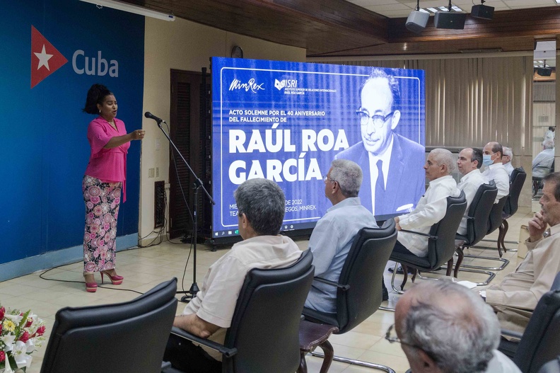 Recuerdan a Raúl Roa a 40 años de su fallecimiento (+Fotos)