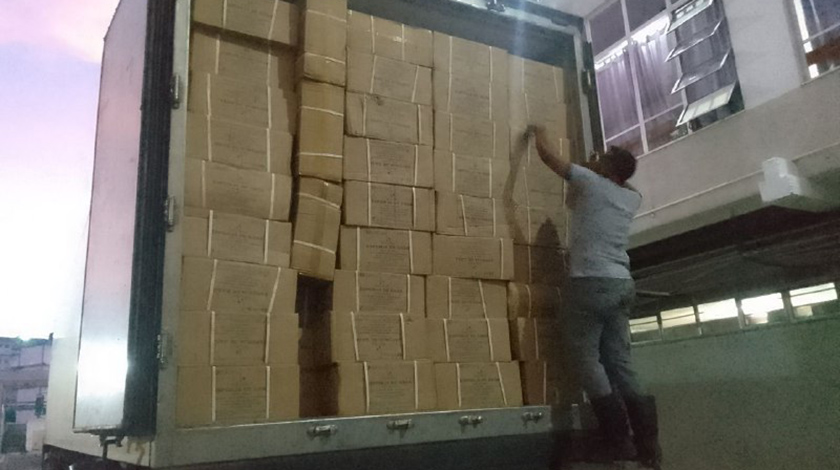 Un donativo de insumos médicos, principalmente material gastable para la práctica de cirugía de urgencia, de emergencia y selectiva, recibió hoy el Hospital Provincial Clínico Quirúrgico Docente "Faustino Pérez", la más importante institución de Salud Pública en la provincia de Matanzas.